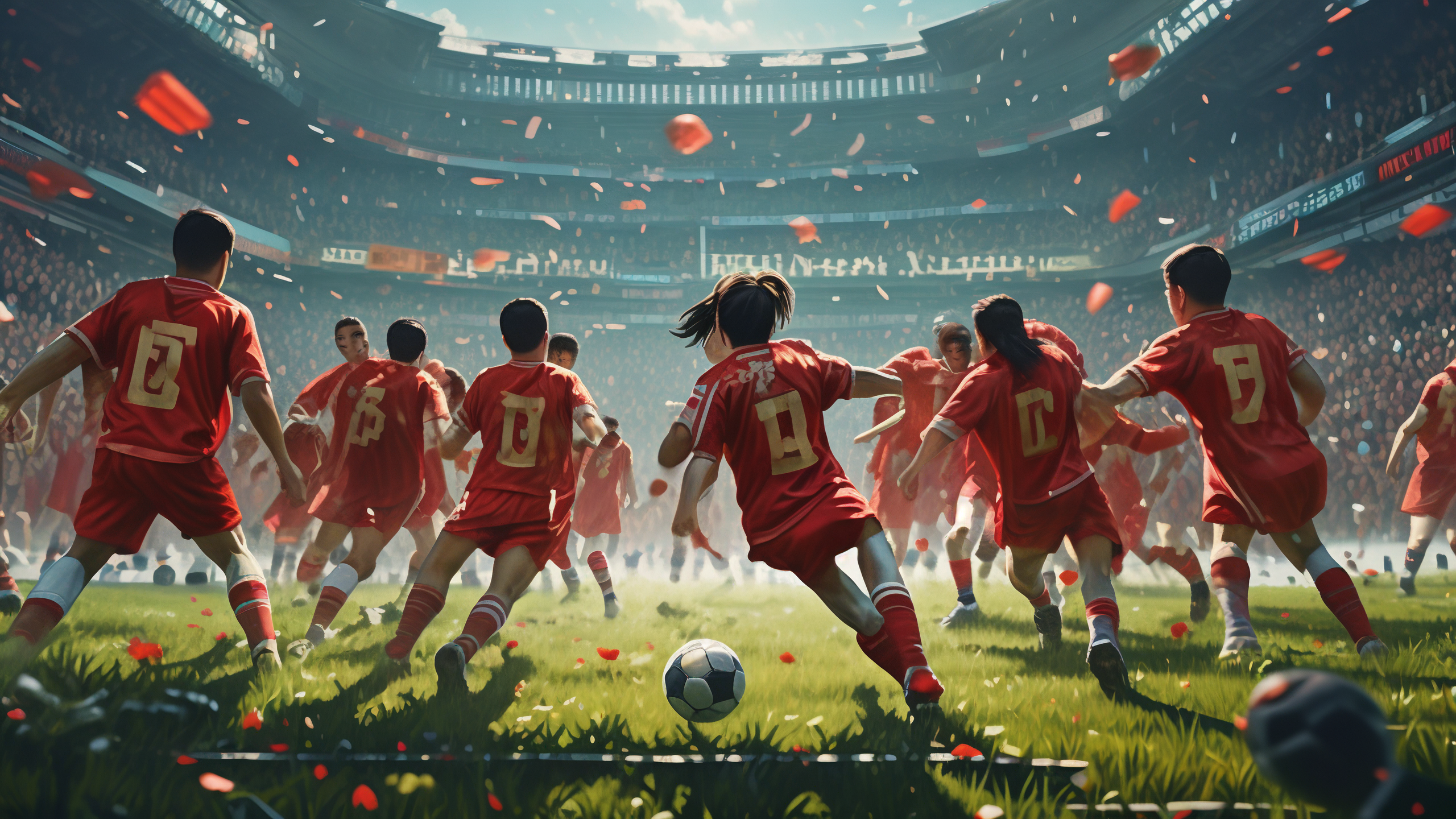 足球场上精彩瞬间,引发热议 足球场上精彩瞬间,引发热议